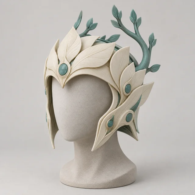 Aurora Warden Helm model preview