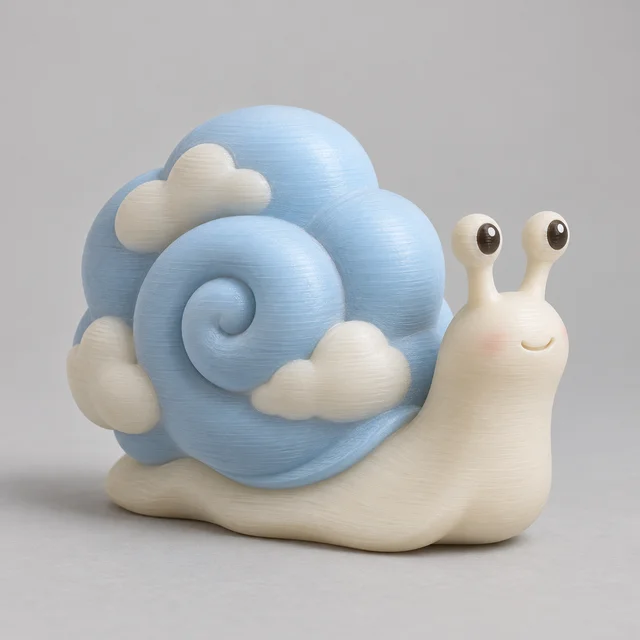 Cloud-shell Snail model preview