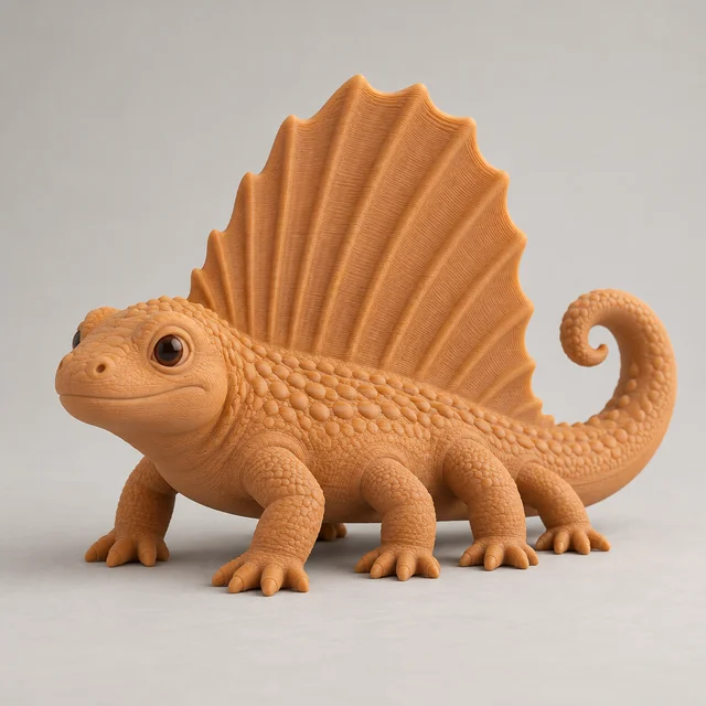 Dune-sail Lizard model preview