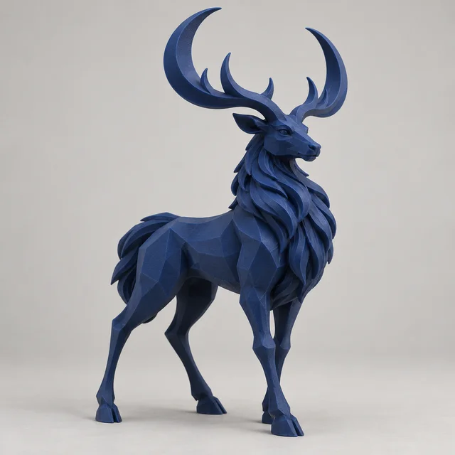 Moon-antler Stag model preview
